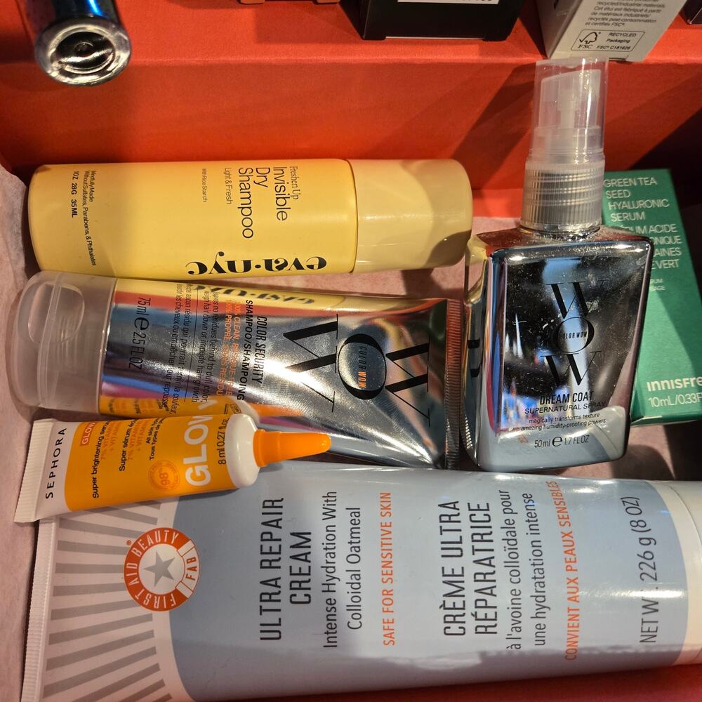 Allure Beauty Box Bundle Sephora Makeup Skincare Haircare Benefit Naked Sunday - Picture 4 of 6